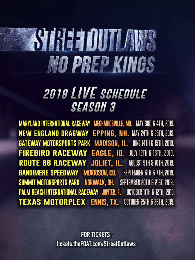 No Prep Kings Schedule 2022 Npk Season 3_ 2019 Schedule - Street Outlaws No Prep Kings